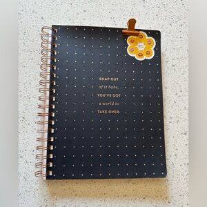 Fringe Studio Notesmark Leather Journal Large Notebook - Snap Out of It Babe